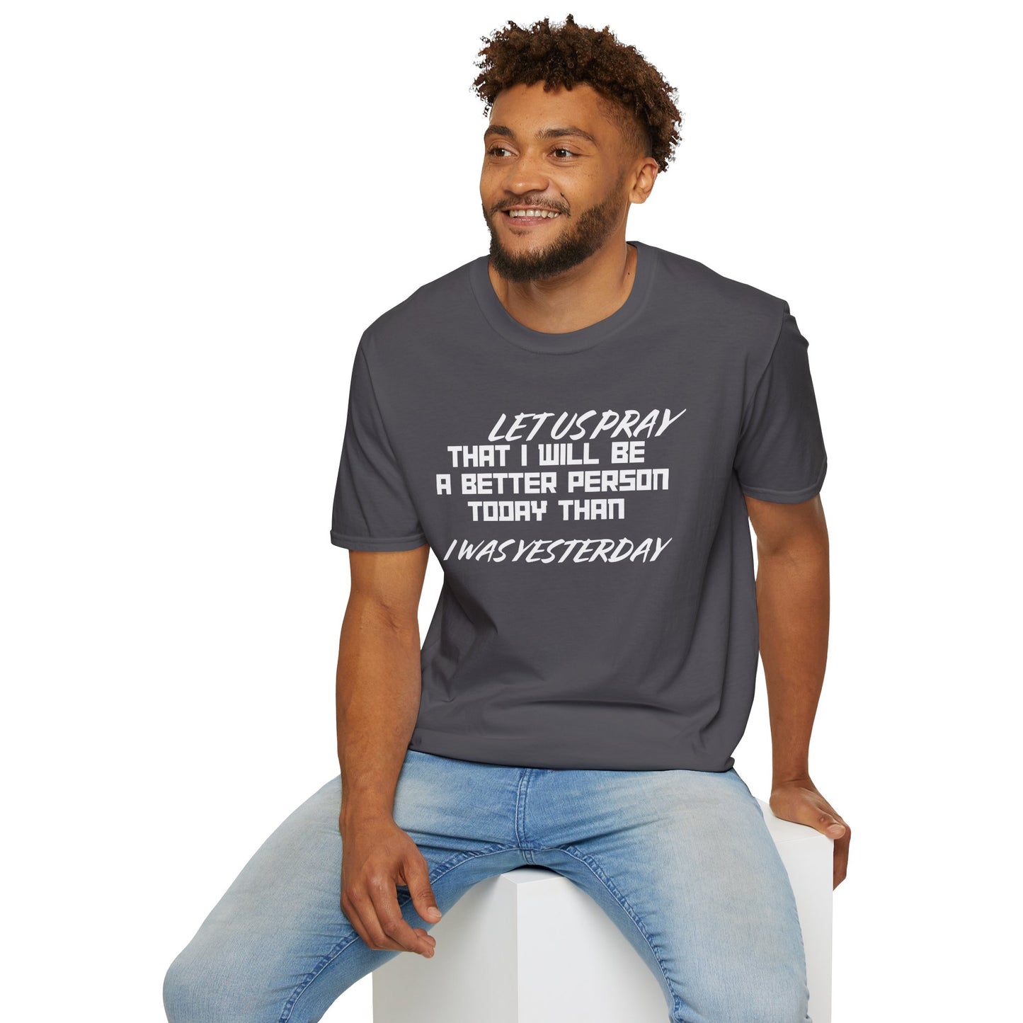 Unisex Softstyle Short Sleeve-BETTER PERSON