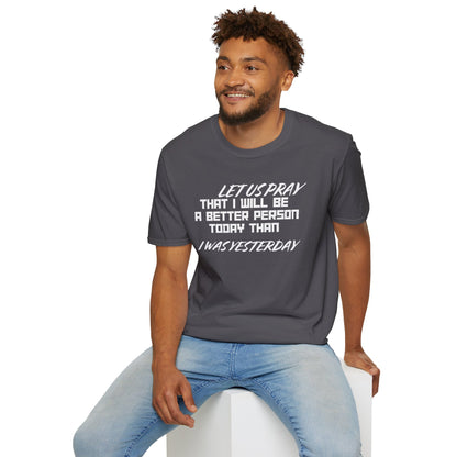 Unisex Softstyle Short Sleeve-BETTER PERSON