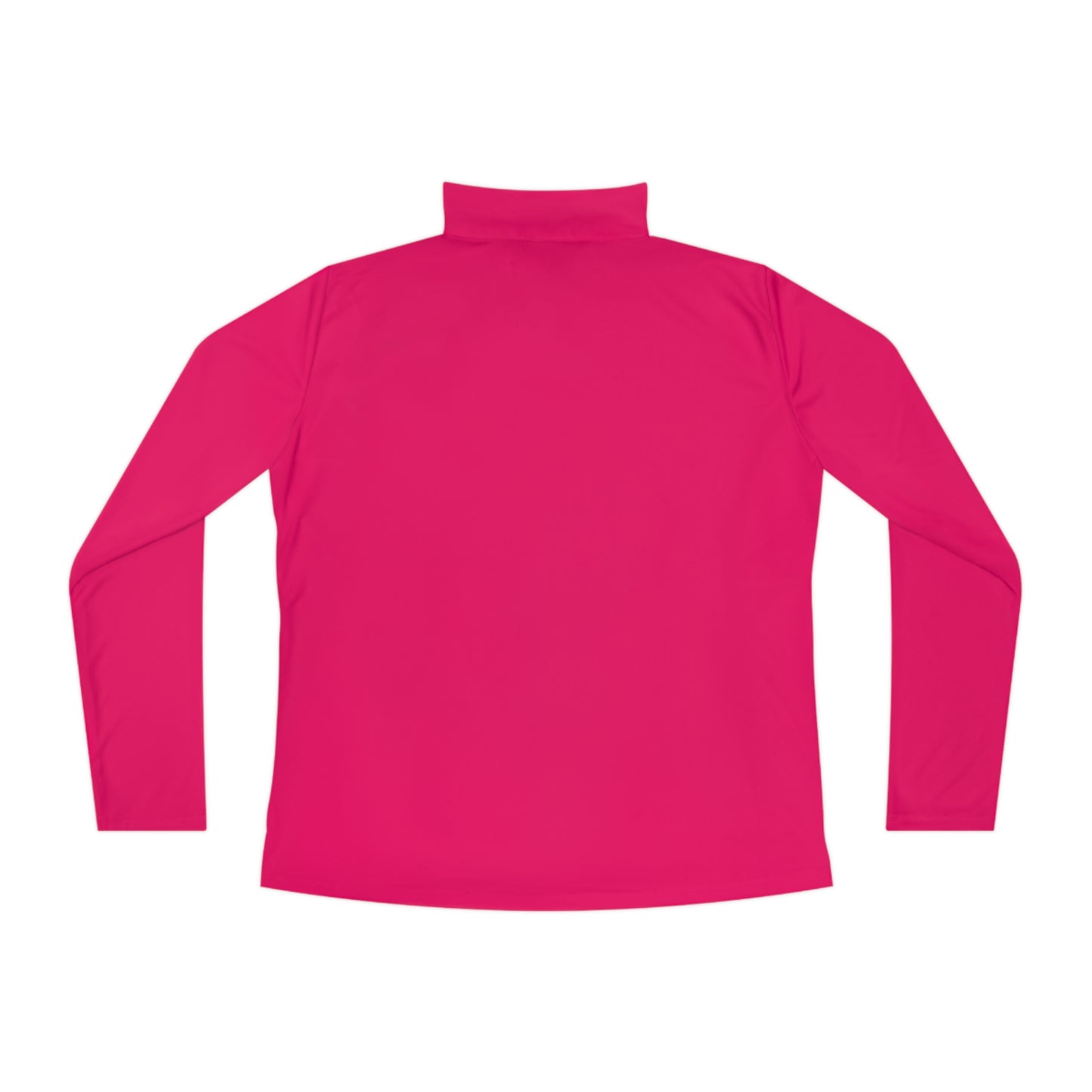 Women's Long Sleeve-Ladies Quarter-Zip Pullover-Togetherness Fists