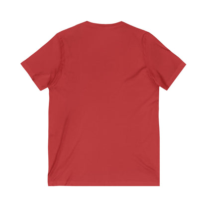Unisex Jersey Short Sleeve V-Neck Tee-In Love alone