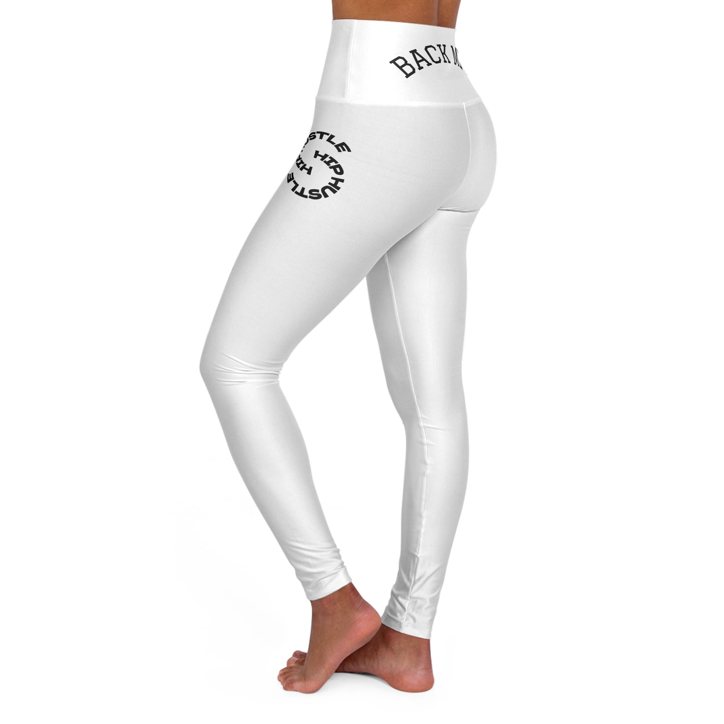 Progress Over Perfection High Waisted Yoga Leggings - Comfortable Activewear for Fitness Enthusiasts