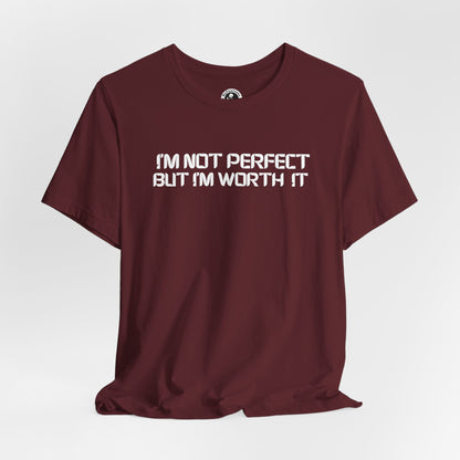 Unisex Softstyle T-Shirt-I'm Not Perfect, But I'm Worth It