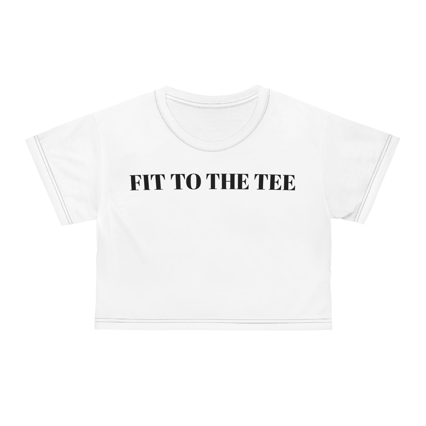 Women's Crop (AOP) FIT TO THE TEE