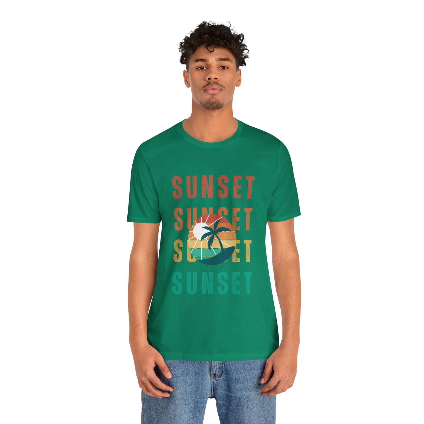 Unisex Jersey Short Sleeve-SUNSET