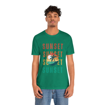 Unisex Jersey Short Sleeve-SUNSET