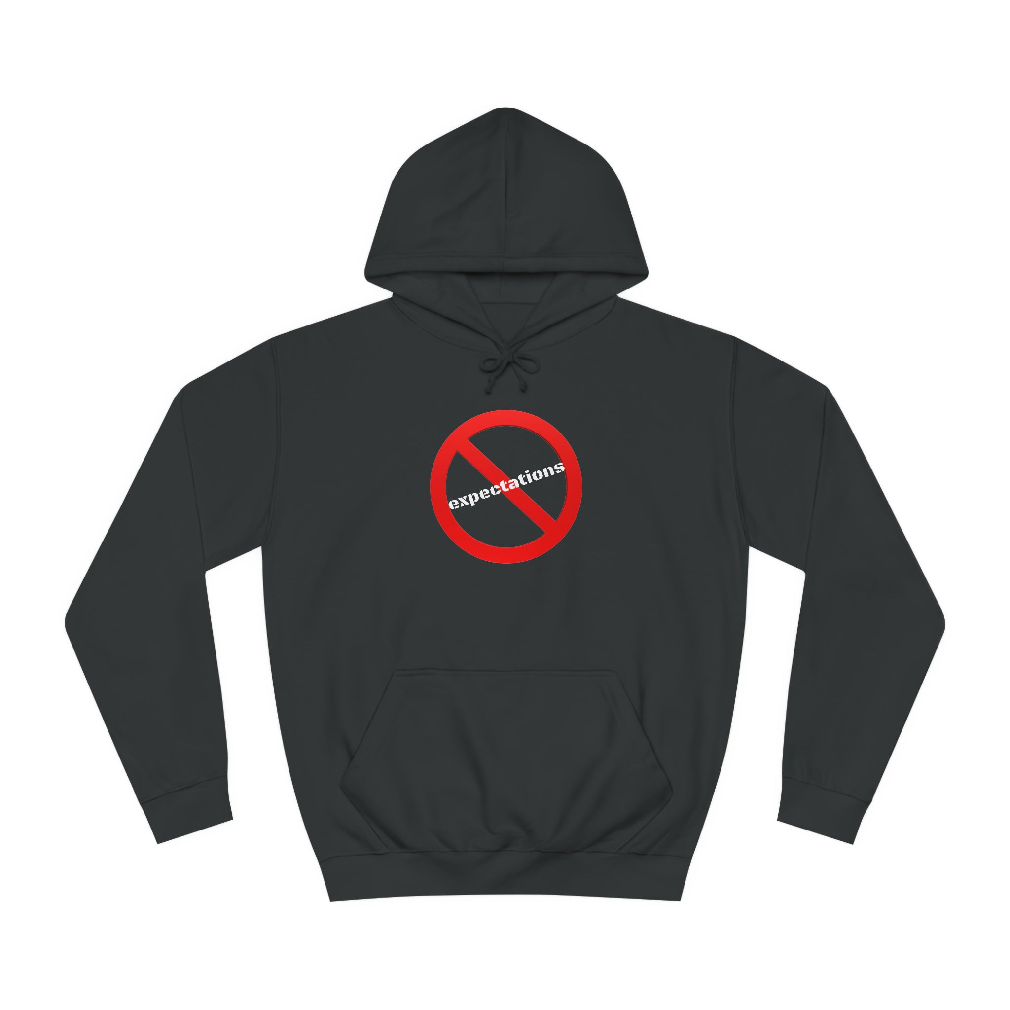 Unisex College Hoodie-Expectations