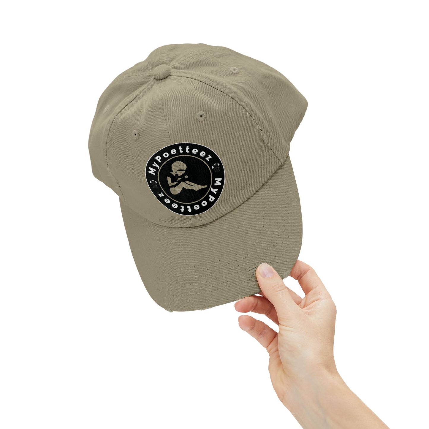 Unisex Distressed Cap-MyPoetteez-Sample