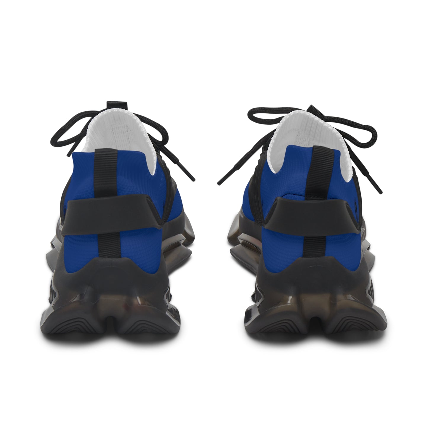 Women's Mesh Sneakers Dark Blue/Black Soles-MyPoetteez Logo