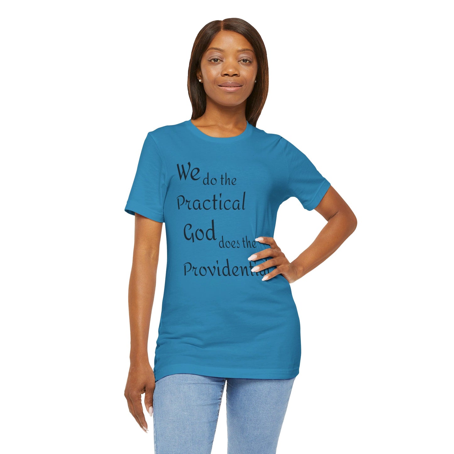 Unisex Jersey Short Sleeve -Practical/Providential