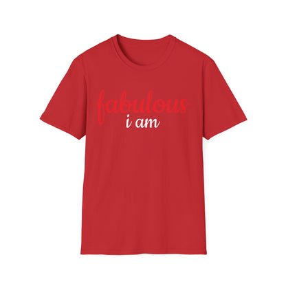 Unisex Softstyle Short Sleeve-fabulous i am
