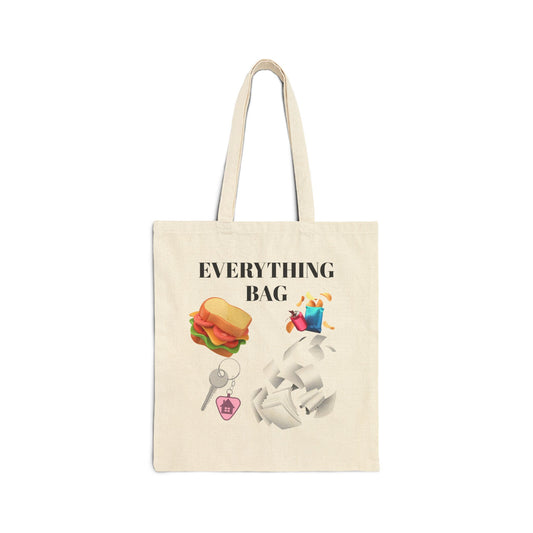 Cotton Canvas Tote Bag