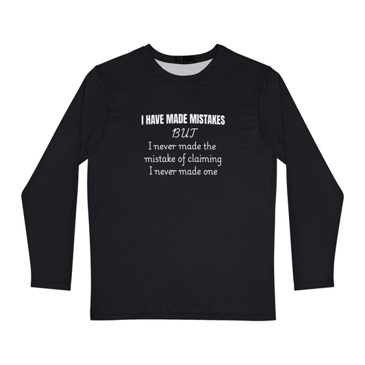 Men's Long Sleeve Shirt (AOP)-MISTAKES