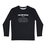 Men's Long Sleeve Shirt (AOP)-MISTAKES