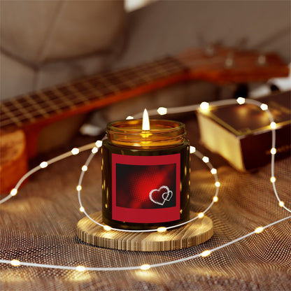 Scented Candles, Coconut Apricot Wax (4oz, 9oz)-DOUBLE LOVE