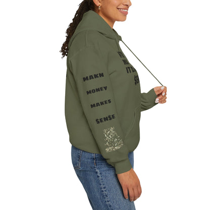 Unisex Heavy Blend™ Hooded Sweatshirt MAKE MONEY-MAKE SENSE