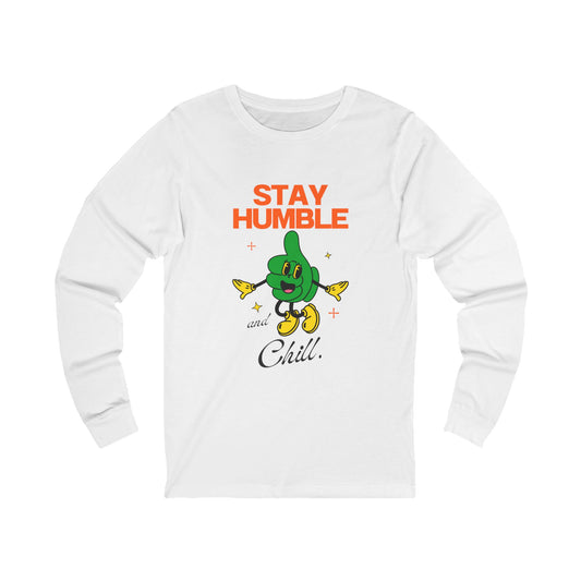 Unisex Jersey Long Sleeve-STAY HUMBLE
