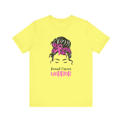 Unisex Jersey Short Sleeve-Breast Cancer Warrior