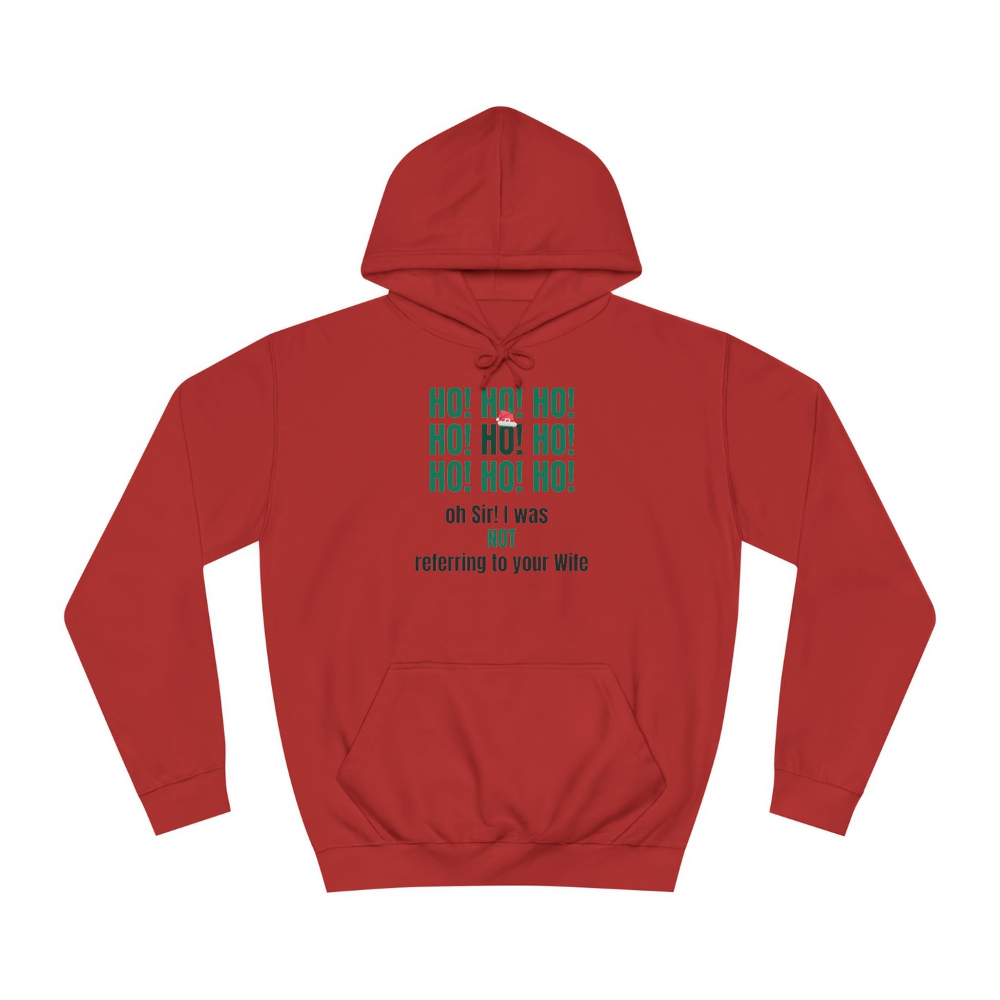 Unisex College Hoodie-Ho! Ho! Ho!