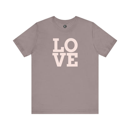 Unisex Jersey Short Sleeve-LOVE