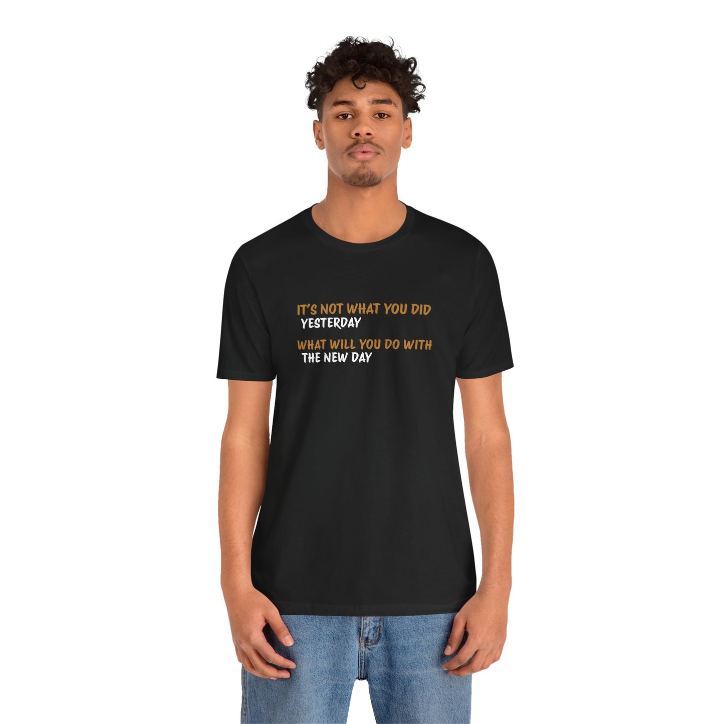 Unisex Jersey Short Sleeve-YESTERDAY/TODAY