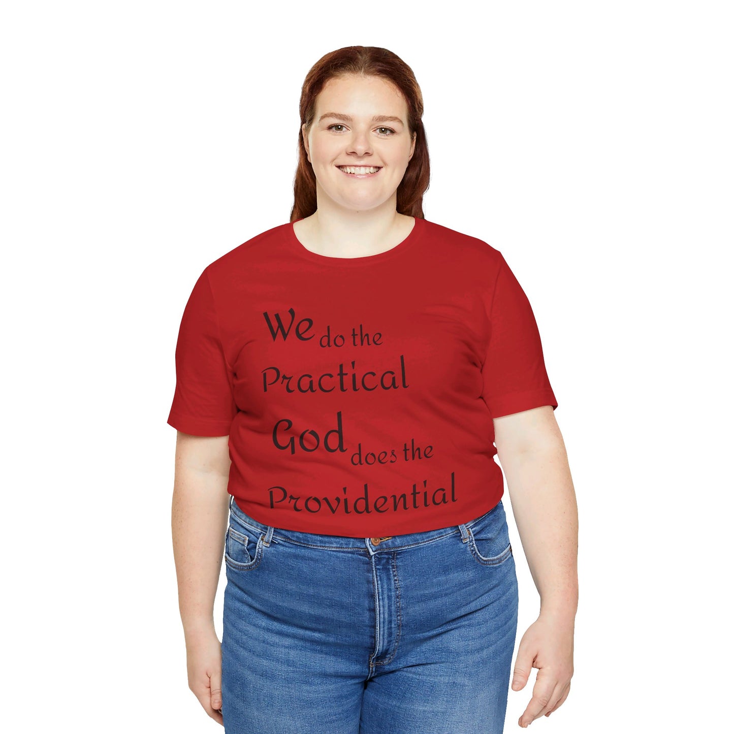 Unisex Jersey Short Sleeve -Practical/Providential