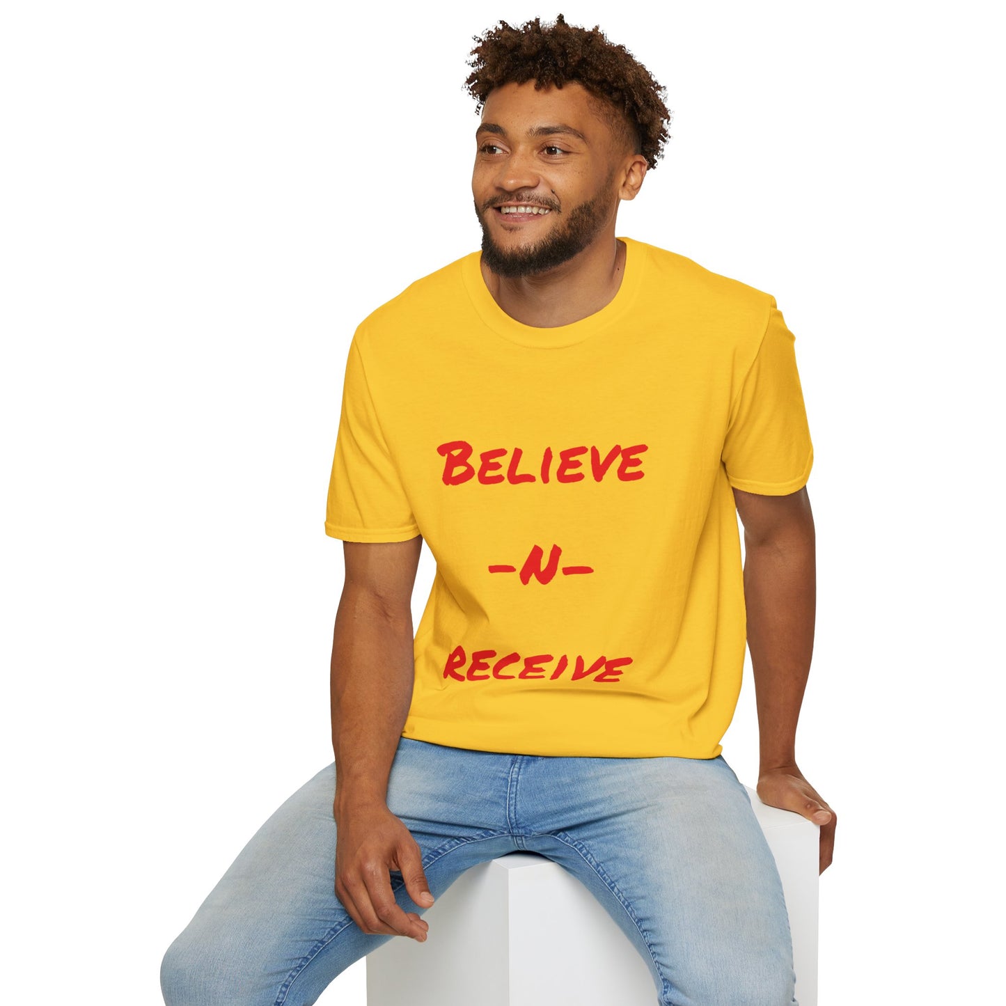 Unisex Softstyle-Believe-N-Receive