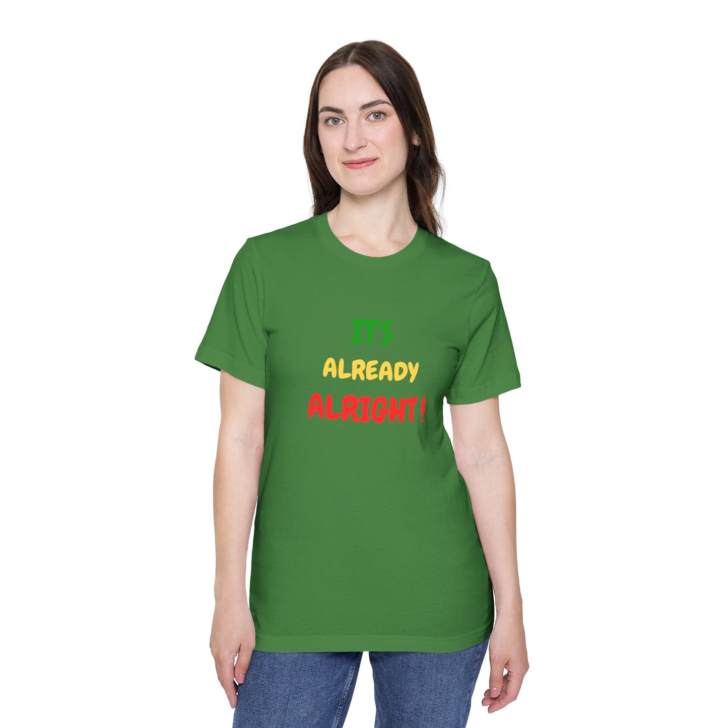 USA-Made Unisex Short-Sleeve Jersey-It's Already Alright