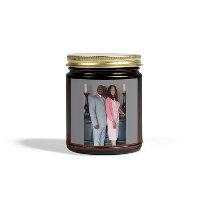 Scented Candles, Coconut Apricot Wax (4oz, 9oz)-COVIN'S CANDLES