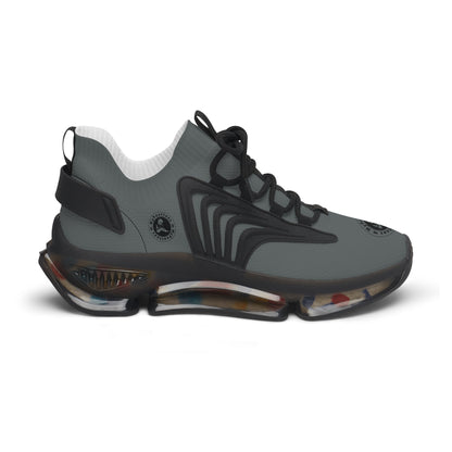 Women's Mesh Sneakers Dark Grey/Black Soles-MyPoetteez Logo
