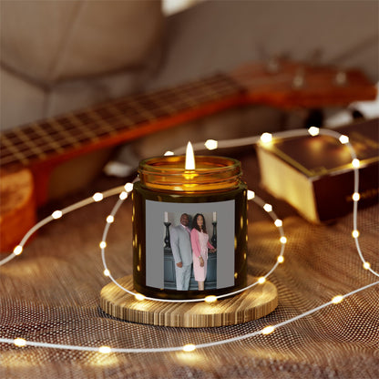 Scented Candles, Coconut Apricot Wax (4oz, 9oz)-COVIN'S CANDLES