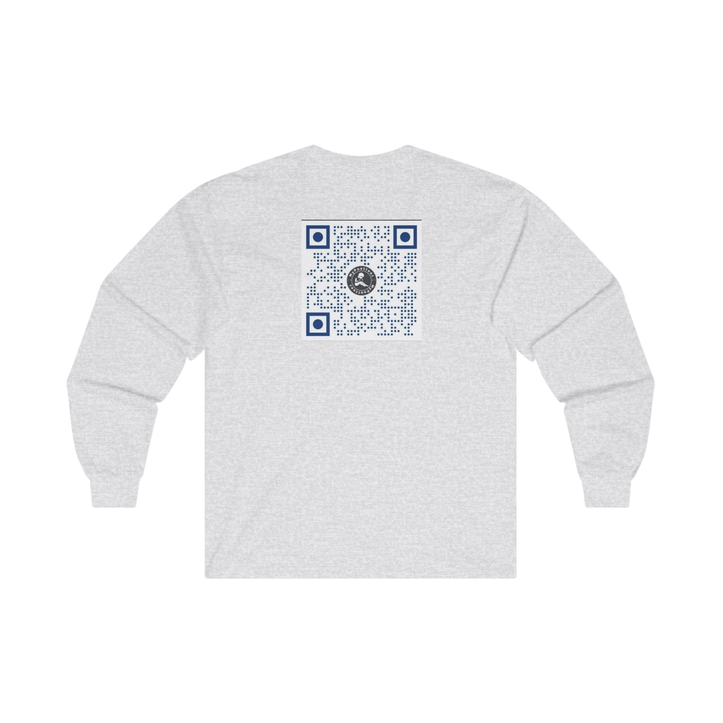 Unisex Ultra Cotton Long Sleeve Logo & QR Code