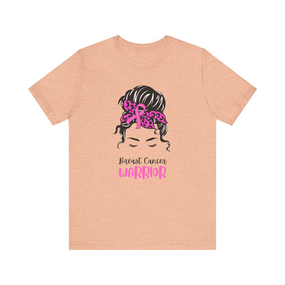 Unisex Jersey Short Sleeve-Breast Cancer Warrior