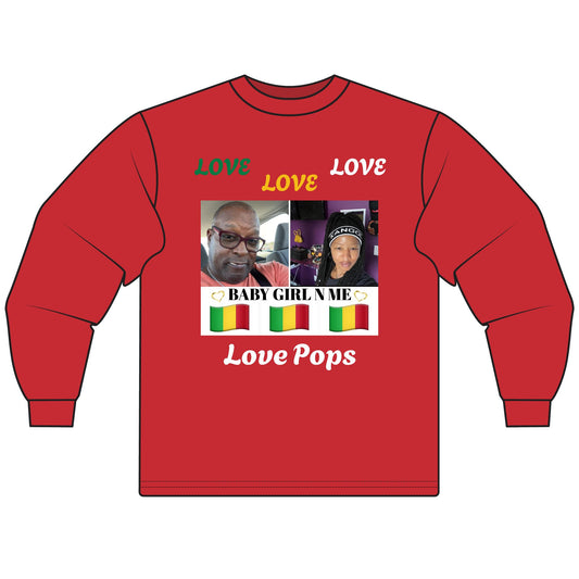 Unisex Long Sleeve T-Shirt-Baby Girl N Me-Hanif