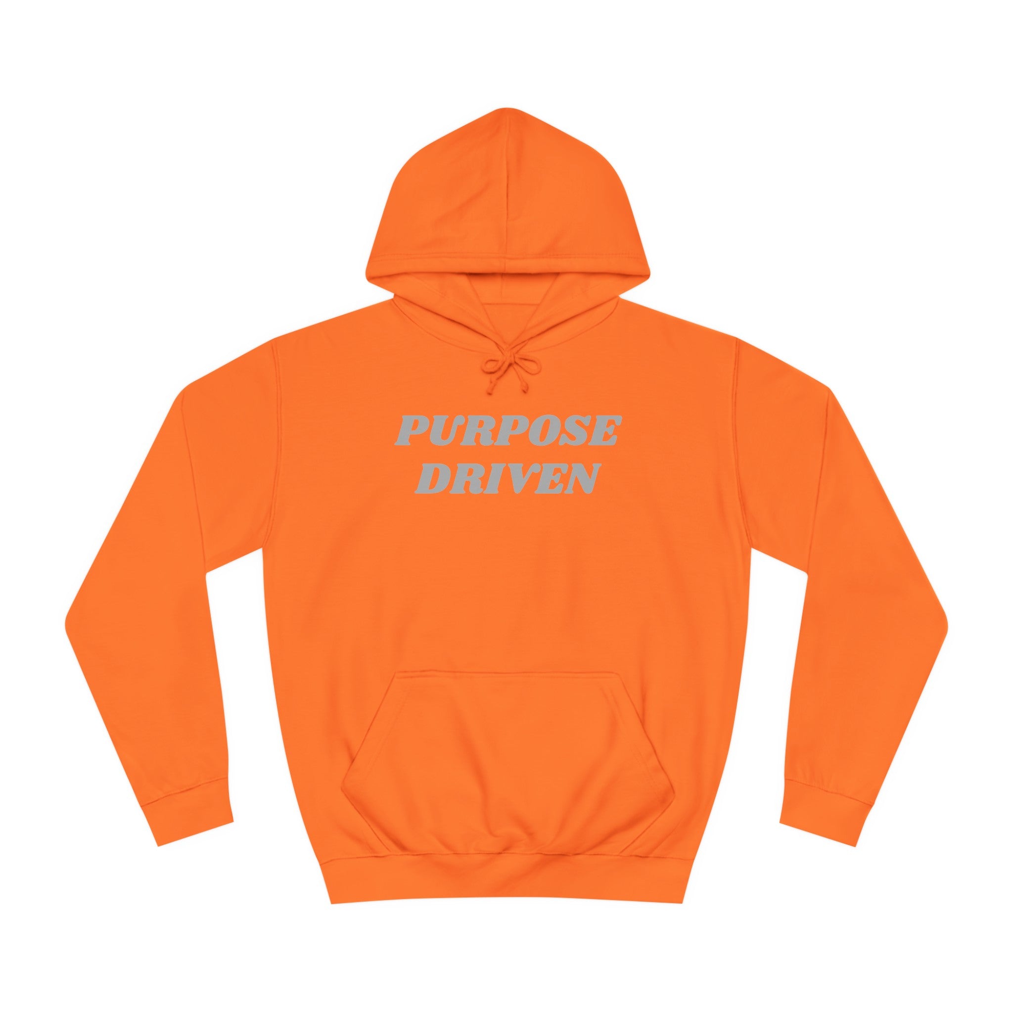 Unisex College Hoodie-PURPOSE DRIVEN