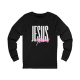 Unisex Jersey Long Sleeve-JESUS team-black