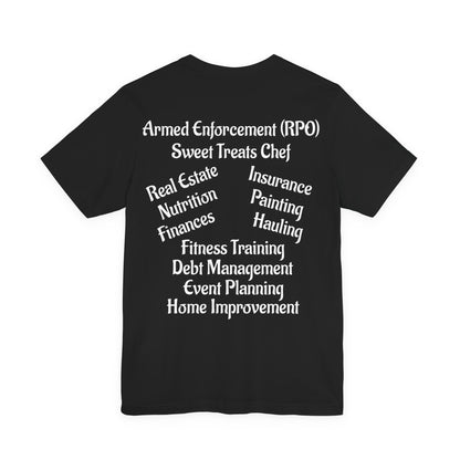 Unisex Jersey Short Sleeve-MY FAMILY DOES IT ALL