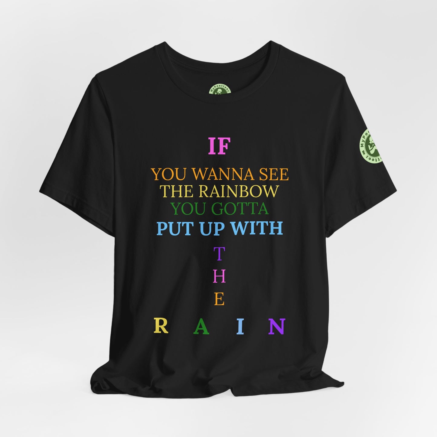 Graphic Tee —"RAINBOW" Inspirational Shirt 1