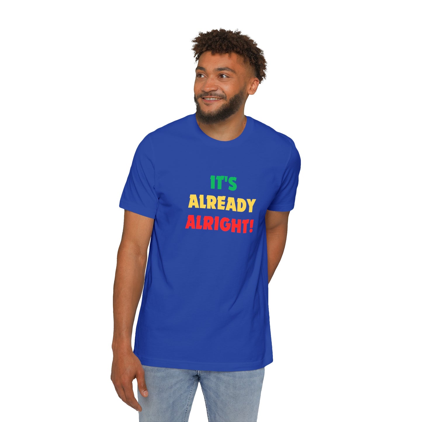 USA-Made Unisex Short-Sleeve Jersey-It's Already Alright