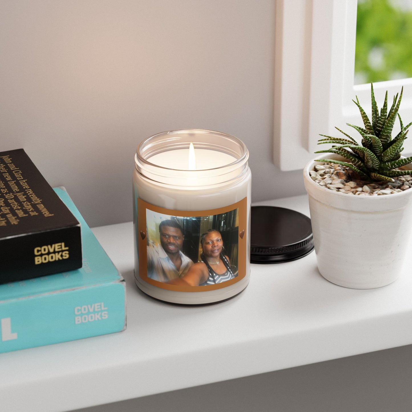Scented Soy Candle, 9oz-Keith-n-Pauline