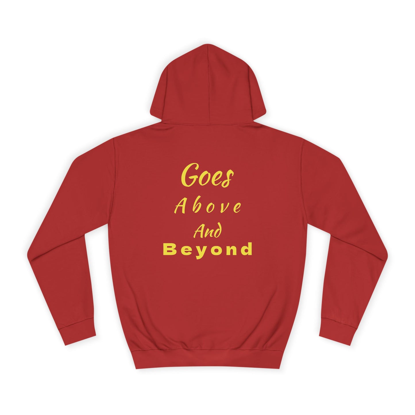 My Big Sister Hoodie — "Goes Above and Beyond" Gift Hoodie w/back print