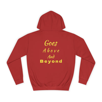 My Big Sister Hoodie — "Goes Above and Beyond" Gift Hoodie w/back print