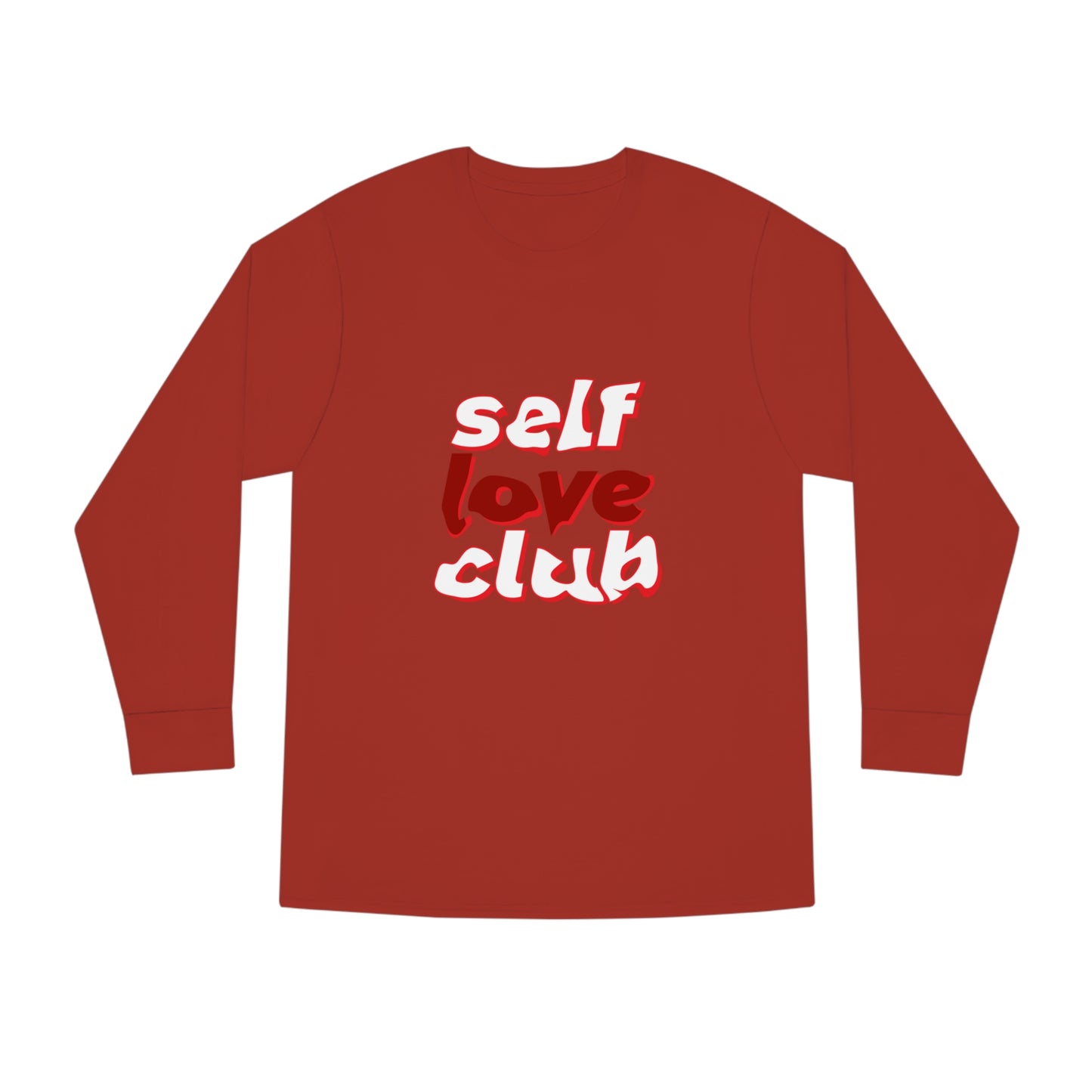 Women's Long Sleeve Crewneck-Self Love Club