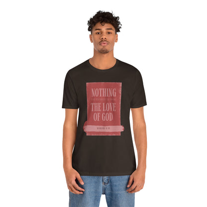 Unisex Jersey Short Sleeve-NOTHING SHALL SEPARATE US-BROWN