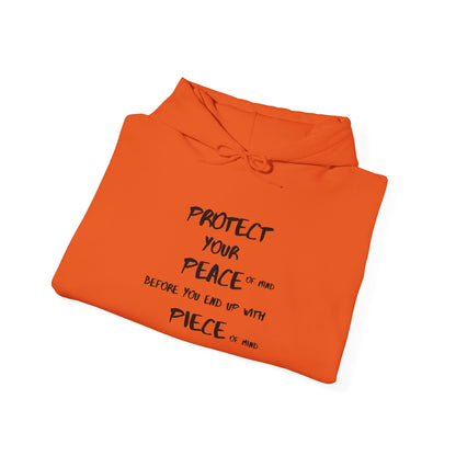 Unisex Heavy Blend™ Hooded Sweatshirt-PROTECT YOUR PEACE