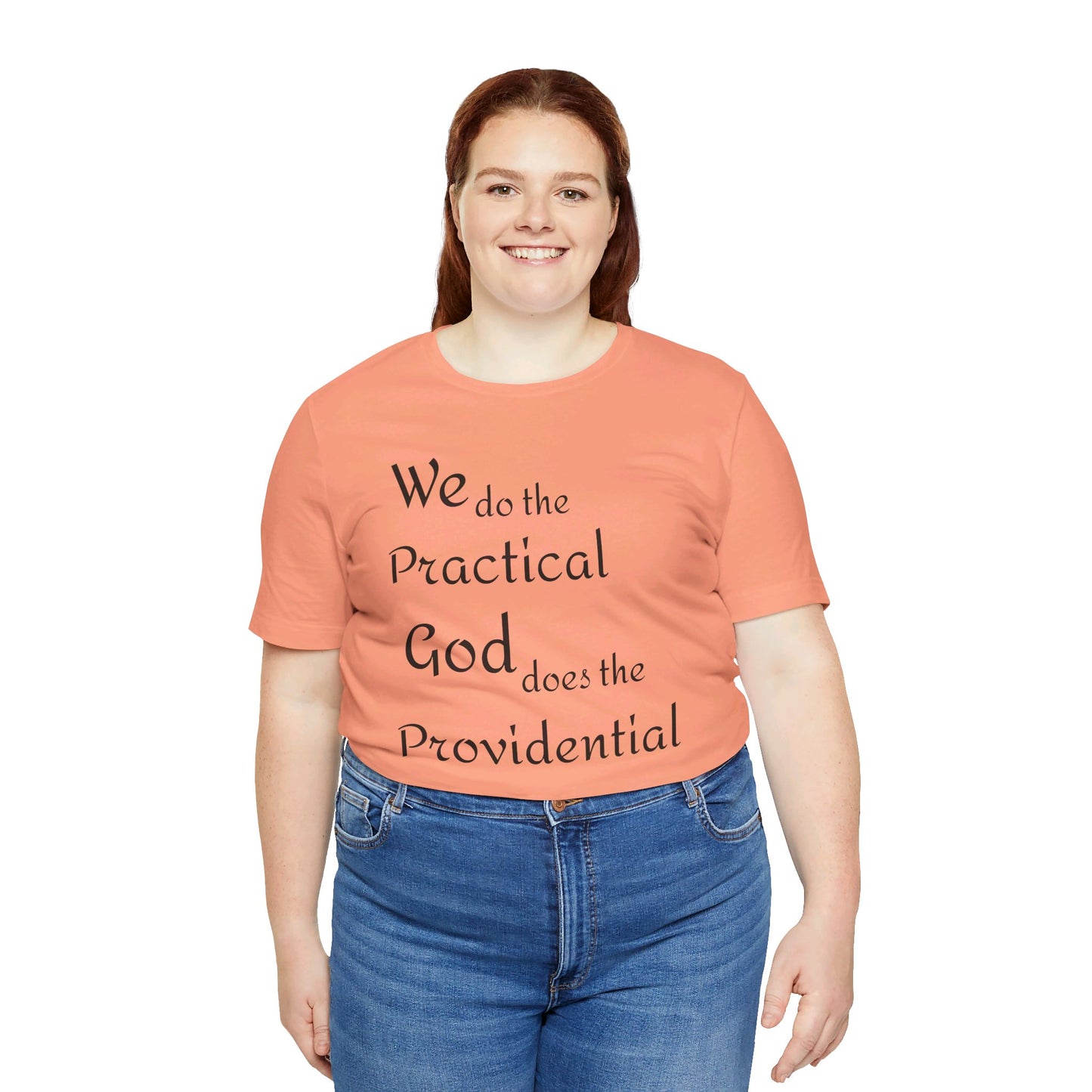 Unisex Jersey Short Sleeve -Practical/Providential