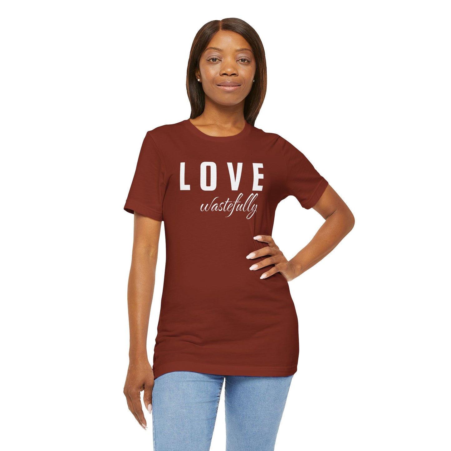 Love Wastefully Unisex Tee - Thoughtful Wear for Every Occasion