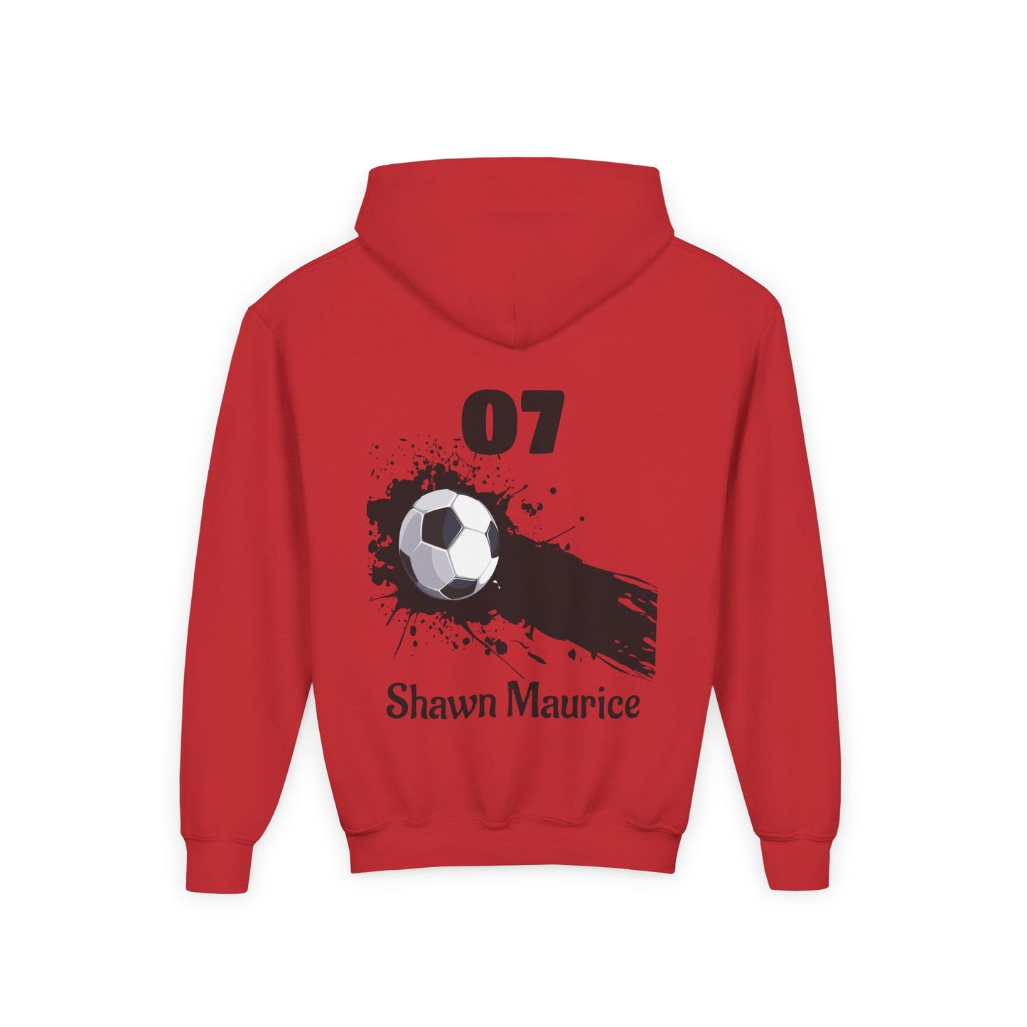 Youth Hoodie with 'SHAWN SHAWN' Bold Name Print