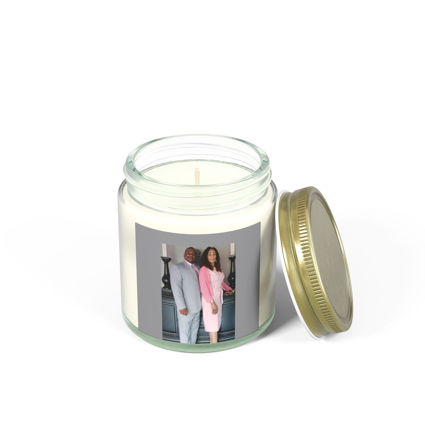 Scented Candles, Coconut Apricot Wax (4oz, 9oz)-COVIN'S CANDLES
