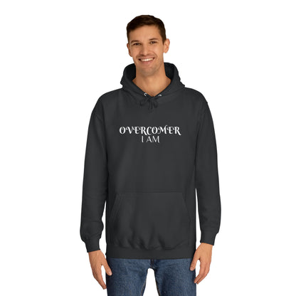 Unisex College Hoodie-OVERCOMER