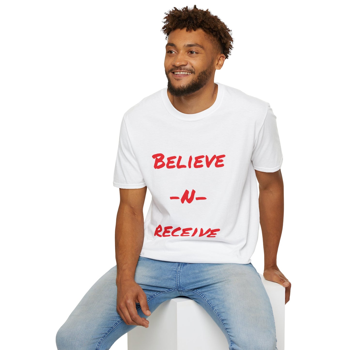 Unisex Softstyle-Believe-N-Receive